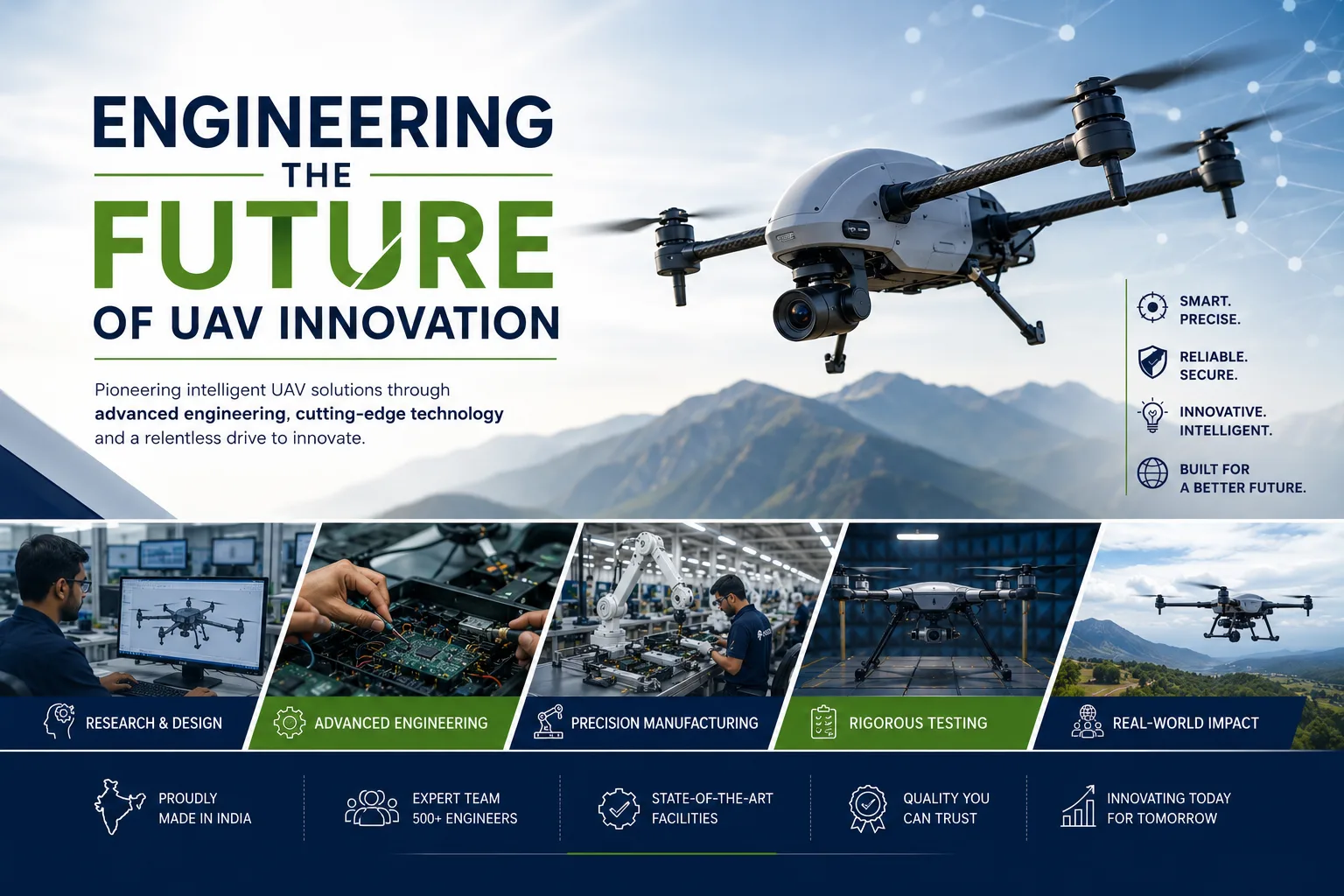 UAV engineering and production